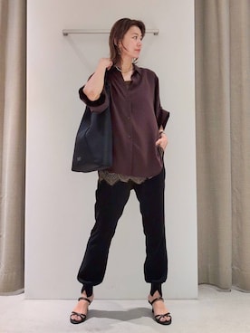 「BARNYARDSTORM（バンヤードストーム）のアイテム（アクセサリー）」を使った、yoshikuttya0213さん（レディース・164cm）の夏コーディネート