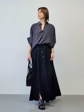 「The Bagmati（ザバグマティ）のアイテム」を使った、yoshikuttya0213さん（レディース・164cm）の春コーディネート