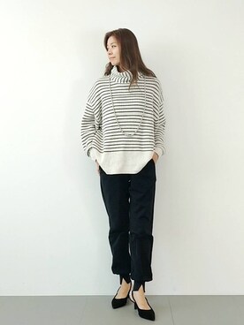 「ドットエスティ秋コーデ」｜「アイテム（アクセサリー）」を使った、yoshikuttya0213さん（レディース・164cm）の秋コーディネート