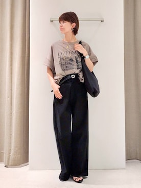 「アイテム（ネックレス）」を使った、yoshikuttya0213さん（レディース・164cm）の夏コーディネート