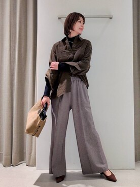 「アイテム（チョーカー）」を使った、yoshikuttya0213さん（レディース・164cm）の冬コーディネート