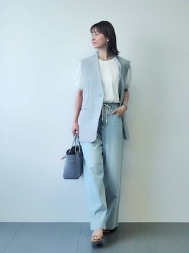 「BARNYARDSTORM（バンヤードストーム）のアイテム（トップス）」を使った、yoshikuttya0213さん（レディース・164cm）の春コーディネート