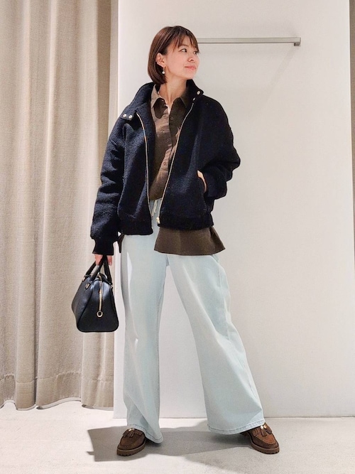 BARNYARDSTORM / ドロストワイドカットデニム【WEB限定サイズL