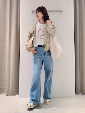 「GOOD ROCK SPEED（グッドロックスピード）のアイテム」を使った、yoshikuttya0213さん（レディース・164cm）の春コーディネート