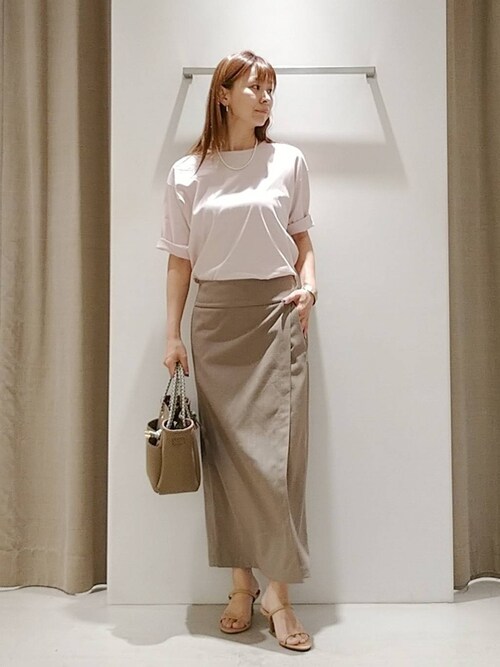 セール】BARNYARDSTORM / リネンライクラップスカート（スカート  