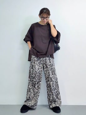 「BARNYARDSTORM（バンヤードストーム）のアイテム（アクセサリー）」を使った、yoshikuttya0213さん（レディース・164cm）の秋コーディネート