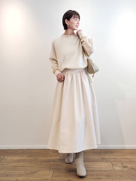 「アイテム（バングル/リストバンド）」を使った、yoshikuttya0213さん（レディース・164cm）の秋コーディネート