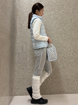 「ROPE'（ロペ）のアイテム（バッグ）」を使った、YRYRさん（レディース・170cm）の冬コーディネート