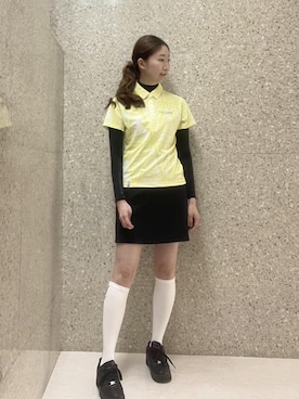 「アイテム（ポロシャツ）」を使った、YRYRさん（レディース・170cm・30代）の秋コーディネート