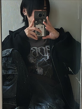 「Figments（フィグメンツ）のアイテム」を使った、oito_0224さん（メンズ・165cm）の春コーディネート