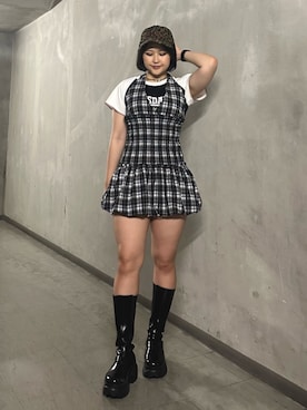 YUMIさん（レディース・154cm）の夏コーディネート