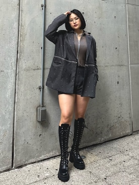 YUMIさん（レディース・154cm）の秋コーディネート