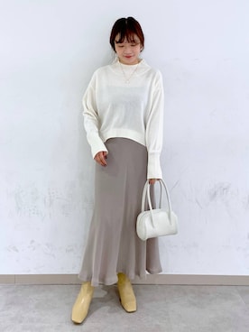 namikaさん（レディース・158cm）の冬コーディネート