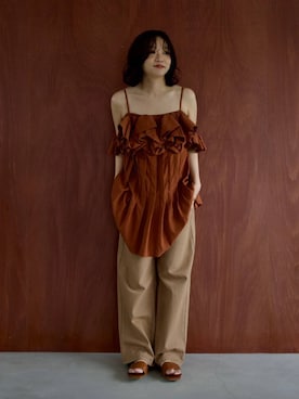 namikaさん（レディース・158cm）の夏コーディネート