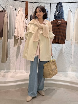 「upperhights（アッパーハイツ）のアイテム」を使った、namikaさん（レディース・158cm）の春コーディネート