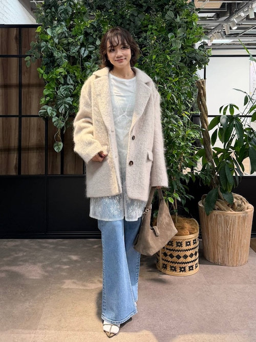 セール】シャギージャケット（テーラードジャケット）｜BABYLONE