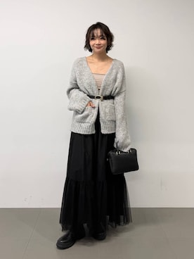 「アイテム（キャミソール）」を使った、namikaさん（レディース・158cm・30代）の秋コーディネート