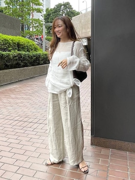 namikaさん（レディース・158cm）の夏コーディネート