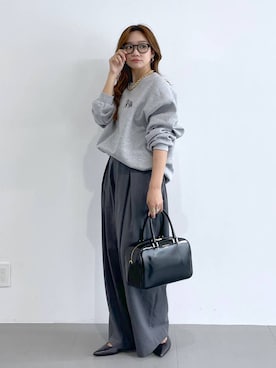 「アイテム（アクセサリー）」を使った、namikaさん（レディース・158cm・30代）の秋コーディネート