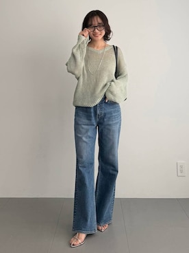 「ADD CULUMN（アドカラム）のアイテム」を使った、namikaさん（レディース・158cm）の春コーディネート