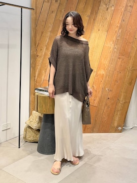 「BABYLONE（バビロン）のアイテム」を使った、namikaさん（レディース・158cm）の夏コーディネート