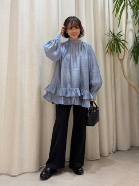 「おでかけ」｜namikaさん（レディース・158cm）の冬コーディネート