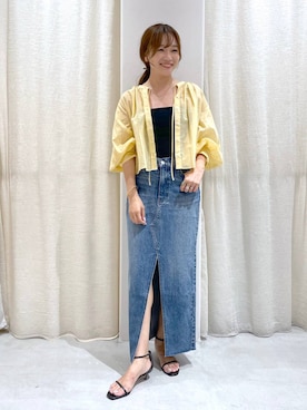 namikaさん（レディース・158cm）の夏コーディネート