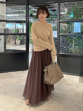 namikaさん（レディース・158cm）の秋コーディネート