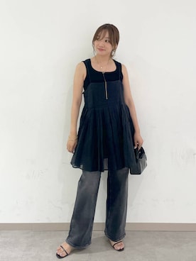 namikaさん（レディース・158cm）の夏コーディネート