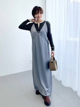 「アイテム（ワンピース/ドレス）」を使った、namikaさん（レディース・158cm・30代）の夏コーディネート