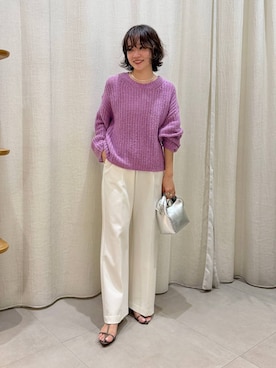 「アイテム（サンダル）」を使った、namikaさん（レディース・158cm・30代）の秋コーディネート