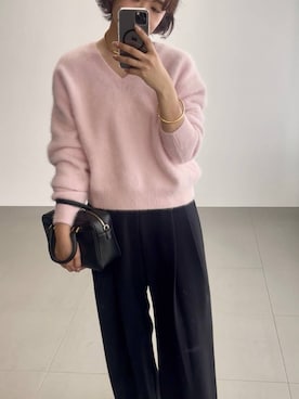 「アイテム（ブレスレット）」を使った、namikaさん（レディース・158cm・30代）の秋コーディネート