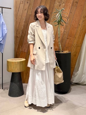 「BABYLONE（バビロン）のアイテム」を使った、namikaさん（レディース・158cm）の春コーディネート