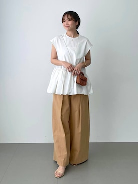 namikaさん（レディース・158cm）の春コーディネート