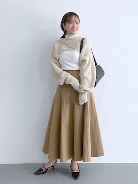 namikaさん（レディース・158cm）の秋コーディネート