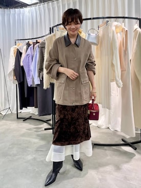 「アイテム（ブーツ）」を使った、namikaさん（レディース・158cm・30代）の夏コーディネート