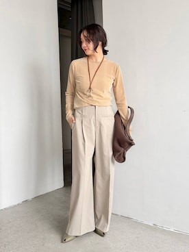 「BABYLONE（バビロン）のアイテム」を使った、namikaさん（レディース・158cm）の夏コーディネート