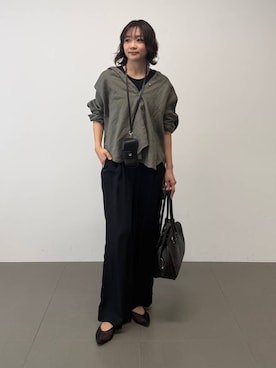 「CORSO ROMA，9（コルソローマ）のアイテム」を使った、namikaさん（レディース・158cm）の春コーディネート