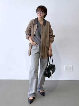 「アイテム（ブルゾン）」を使った、namikaさん（レディース・158cm・30代）の夏コーディネート