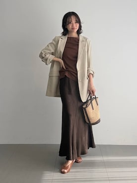 namikaさん(レディース・158cm)の春コーディネート