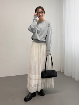 namikaさん（レディース・158cm）の冬コーディネート