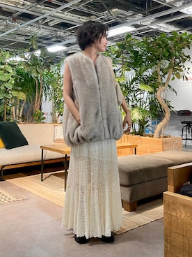 「アイテム（その他アウター）」を使った、namikaさん（レディース・158cm・30代）の秋コーディネート