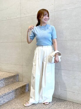 namikaさん（レディース・158cm）の夏コーディネート