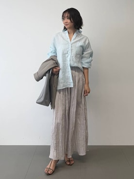 「BABYLONE（バビロン）のアイテム」を使った、namikaさん（レディース・158cm）の春コーディネート