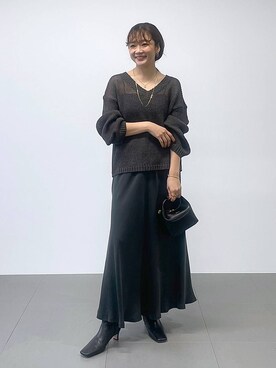 namikaさん(レディース・158cm)の冬コーディネート