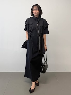 「ADD CULUMN（アドカラム）のアイテム」を使った、namikaさん（レディース・158cm）の春コーディネート