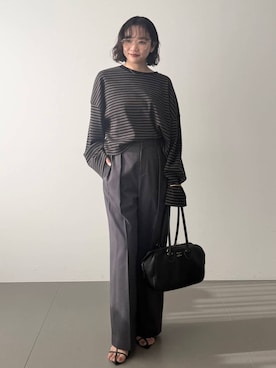 namikaさん（レディース・158cm）の春コーディネート