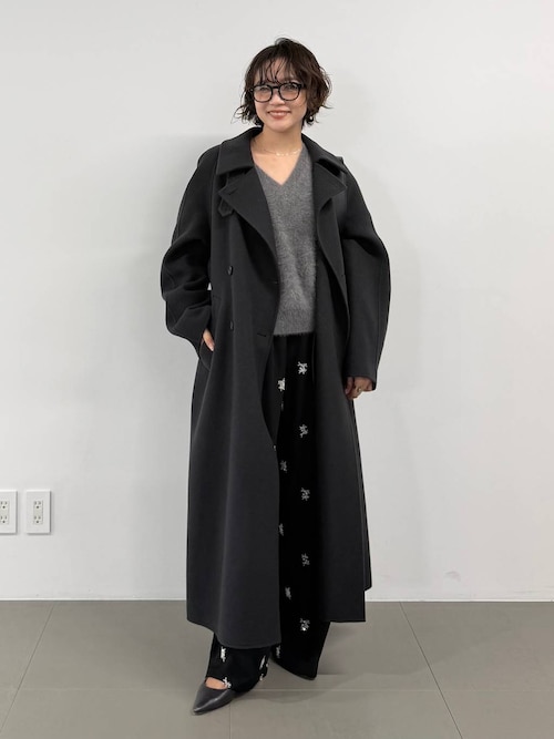 ☆バビロン☆ リバーダブルロングコート リバーダブルロングコート（ステンカラーコート）｜BABYLONE（バビロン