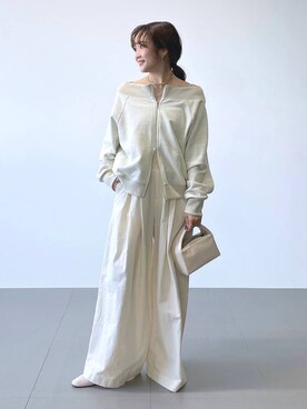 「BRIE LEON（ブリーレオン）のアイテム」を使った、namikaさん（レディース・158cm）の冬コーディネート