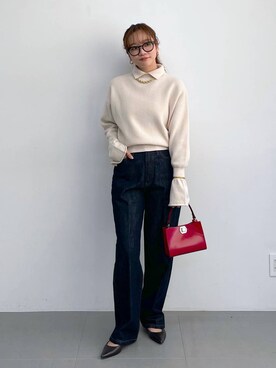 namikaさん（レディース・158cm）の冬コーディネート